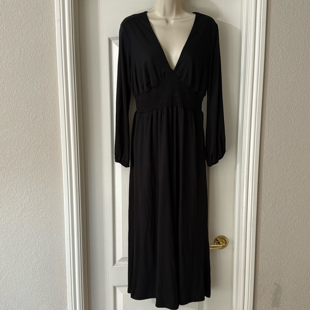 NWT Black Anthropologie jumper size small
